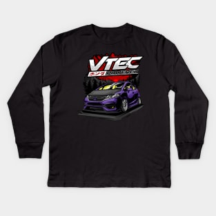 VTEC Power JDM Kids Long Sleeve T-Shirt